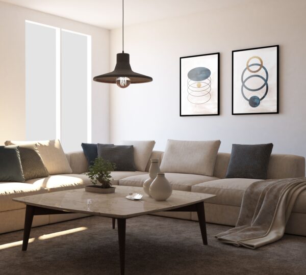 interior-design-with-photoframes-couch